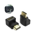 Adaptateur HDMI M/F 90° Form L