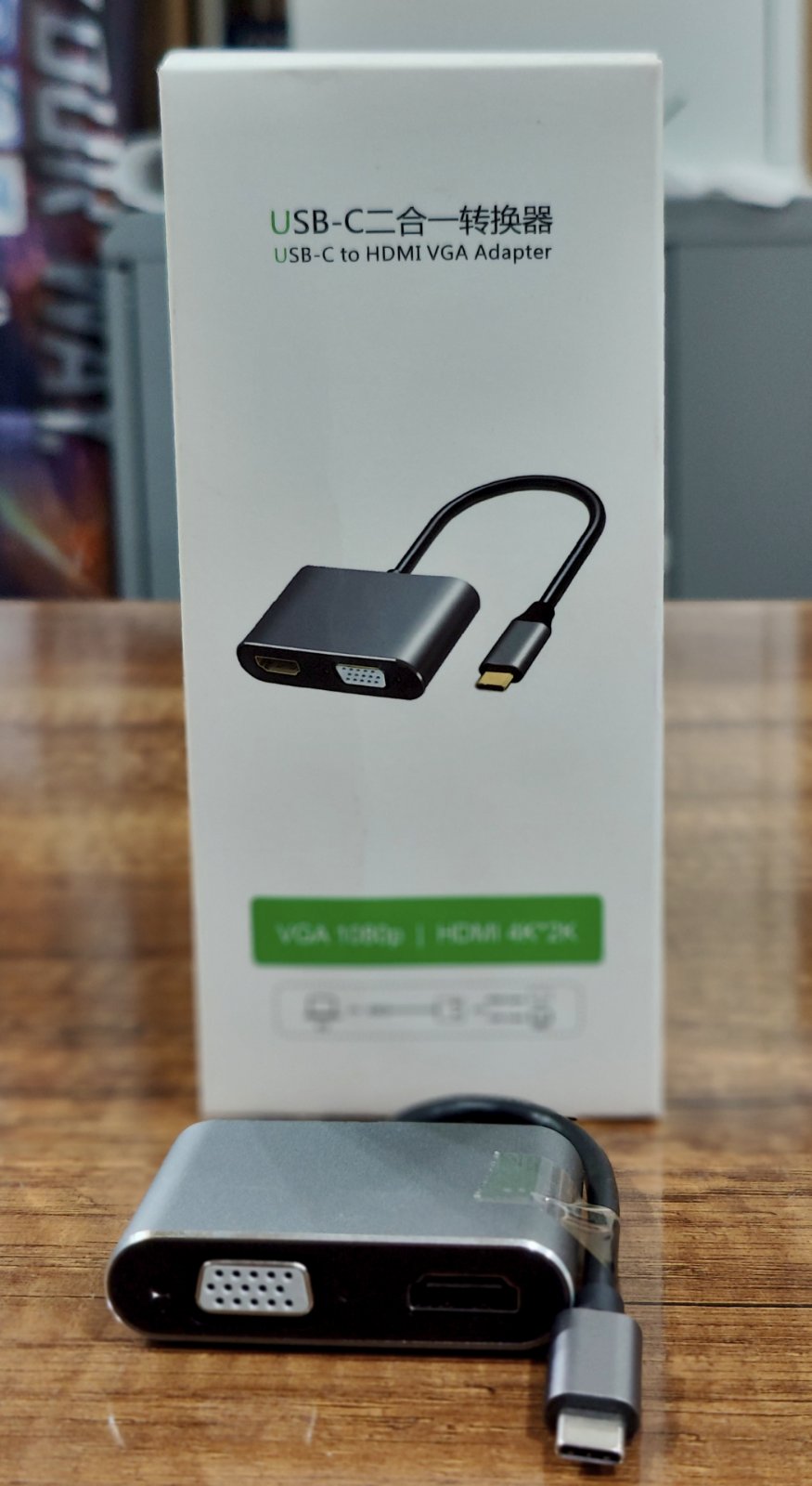 Adaptateur Type C to HDMI 4K _ VGA