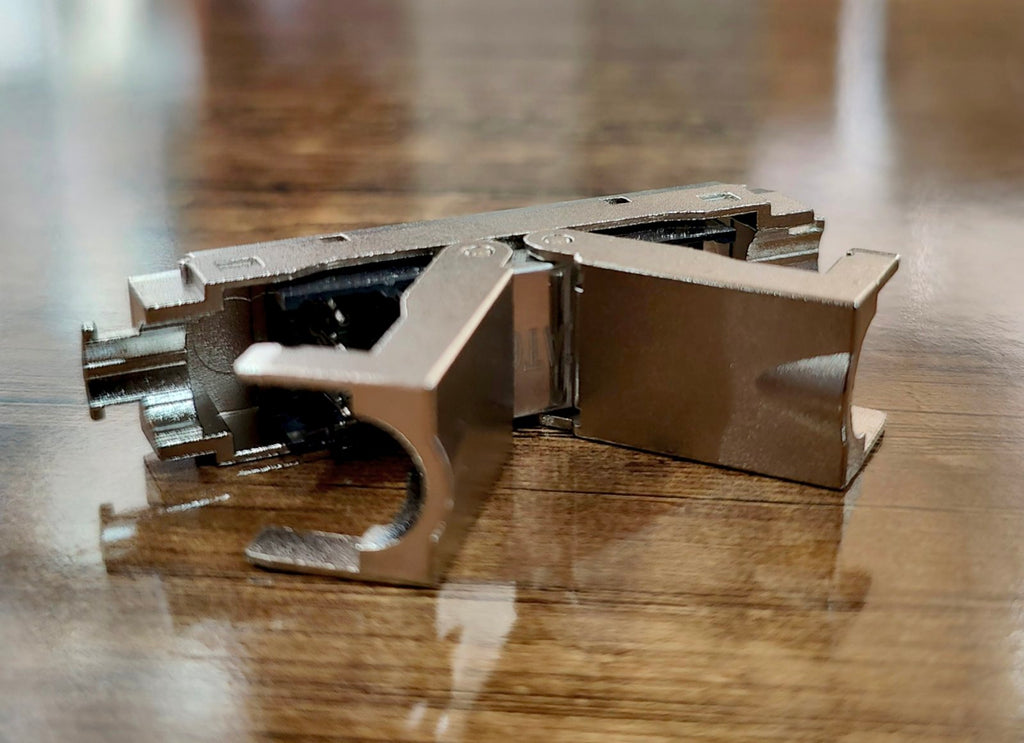 Adaptateur de Raccordement RJ45 Métallique Blindé Cat.6A/Cat.7 - Extension Intérieur
