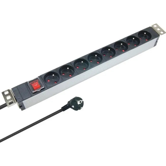 Bandeau D'Alimentation 08 Prises FR 19" 1U