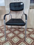 Chaise Réception Simili Cuir Chromé 105 ( Local)