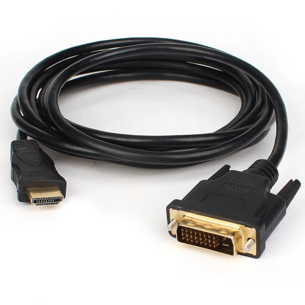 Cable DVI To HDMI 1.8M (24+1)