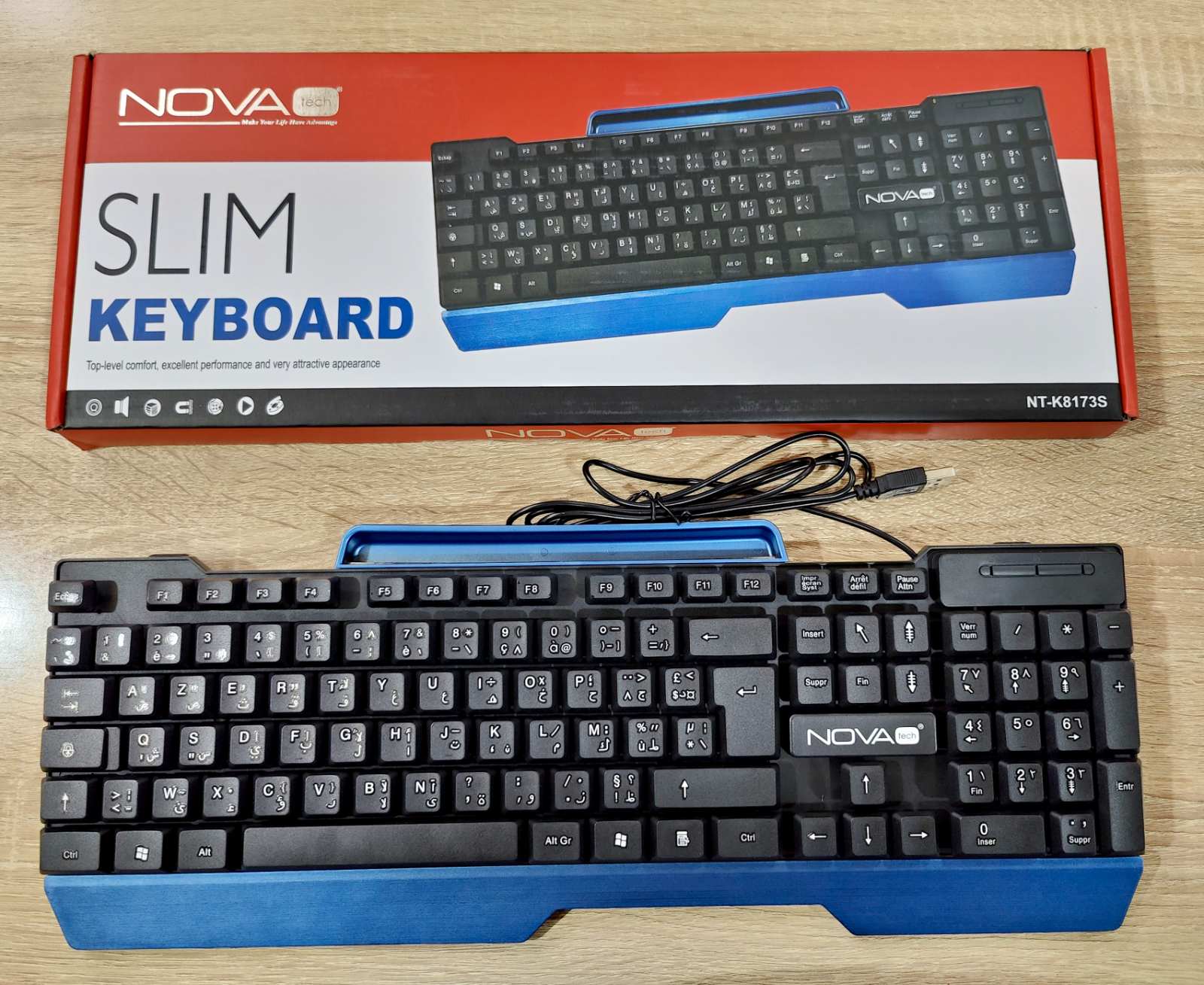 Clavier NOVA USB NT-K8173S