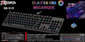 Clavier Gaming XTRIKE Mecanique GK-918 RGB