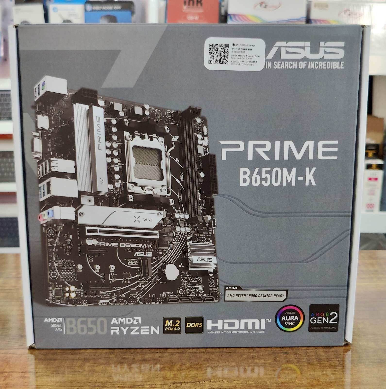 Carte mère ASUS PRIME B650M-K AMD AM5 DDR5