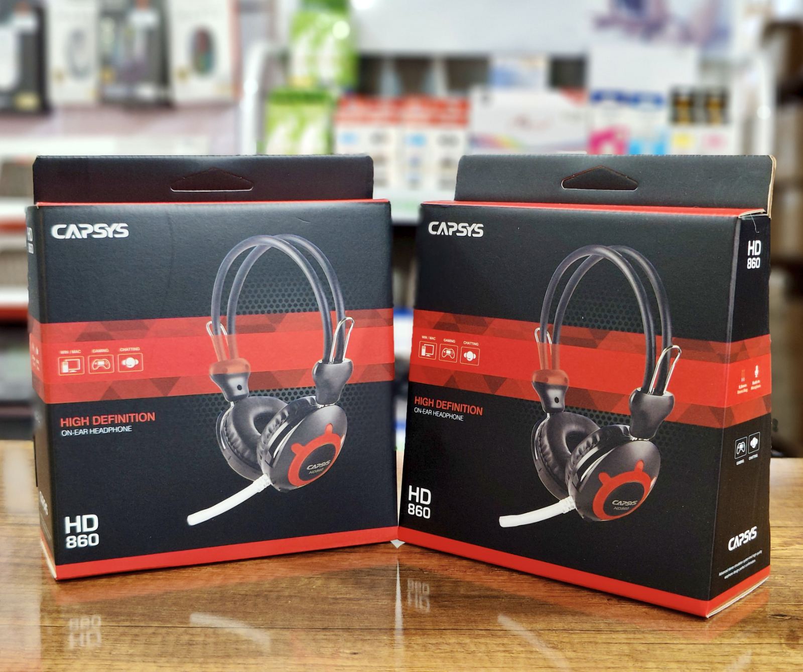 Casque Microphone CAPSYS HD-860