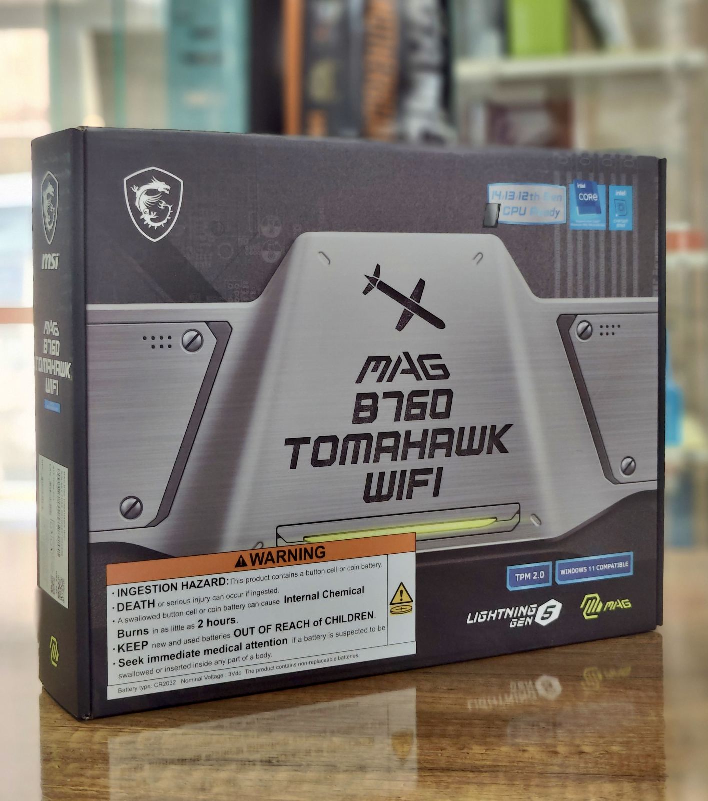 Carte Mère MSI MAG B760 TOMAHAWK WIFI DDR5 LGA1700 (12-13-14 Gen)