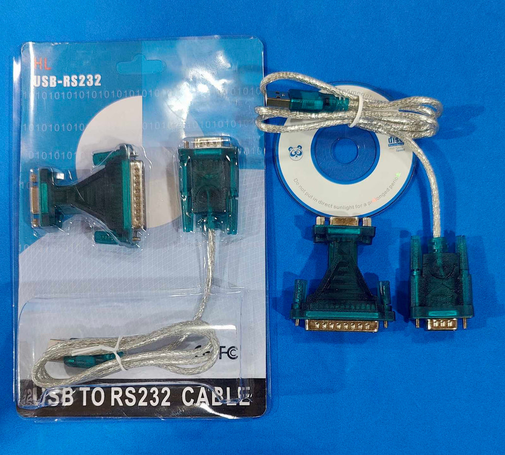 Cable USB 2.0 To RS232 + Adaptateur