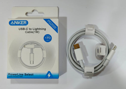 Cable Type C To Iphon ANKER PD20W