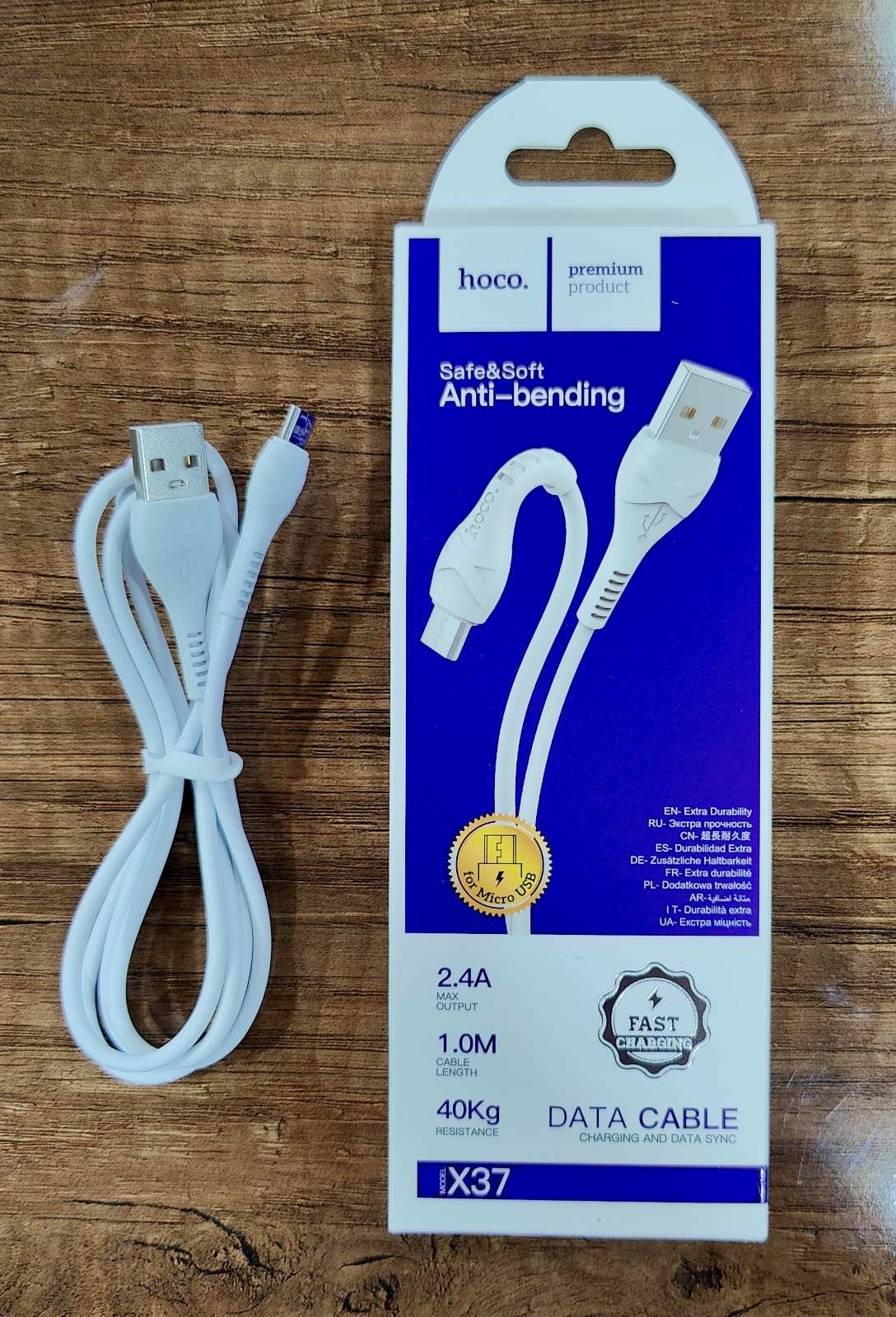 Cable USB HOCO X37 2.4A Micro USB