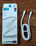 Cable Type C To Type C SLIKE XO-001 PD60W