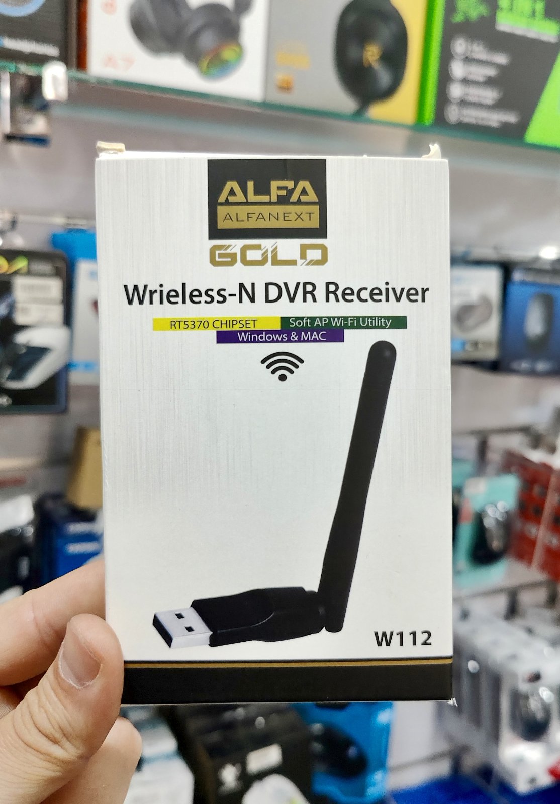 Clé Réseau WiFi USB ALFA  DVR