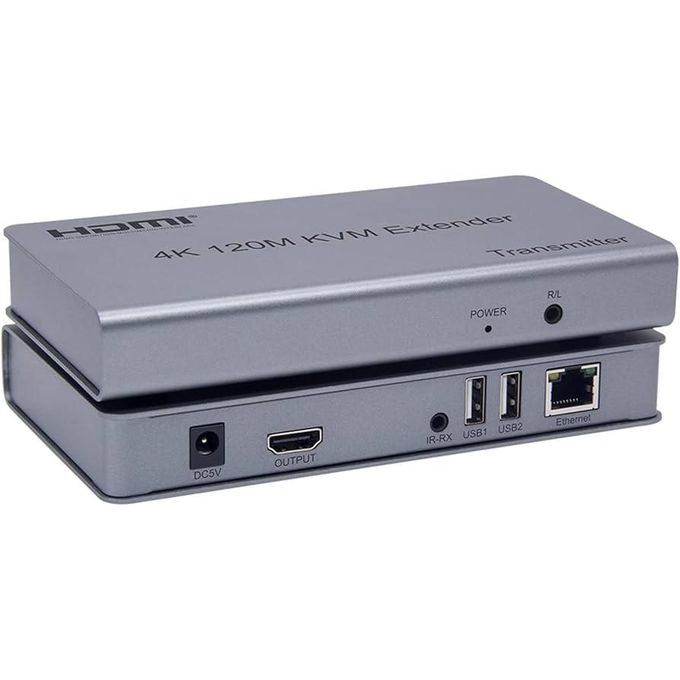 Extender HDMI par RJ45 jusqu'à 120M KVM+Audio+4K