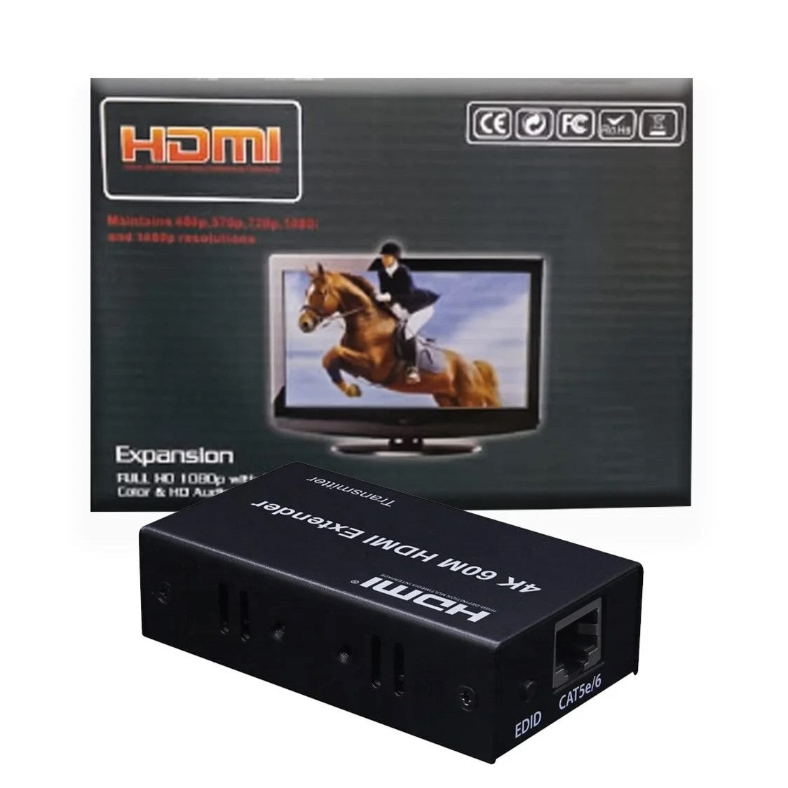 Extender HDMI par RJ45 jusqu'à 60M HF60F