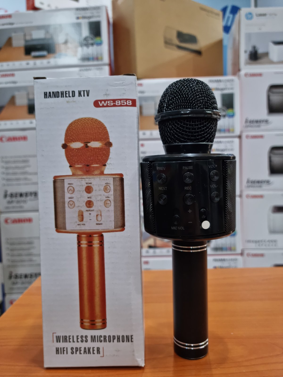 Haut parleur Bluetooth + Microphone 858