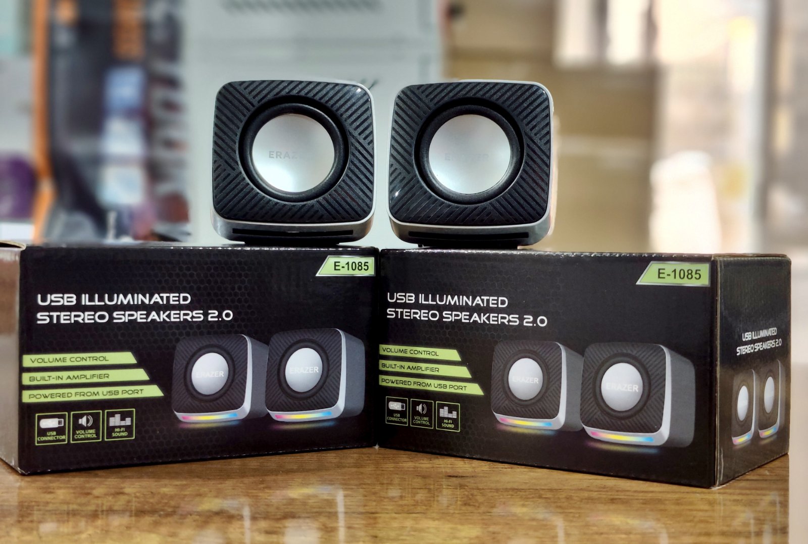 Haut Parleur 2.0 ERAZER E1085 RGB
