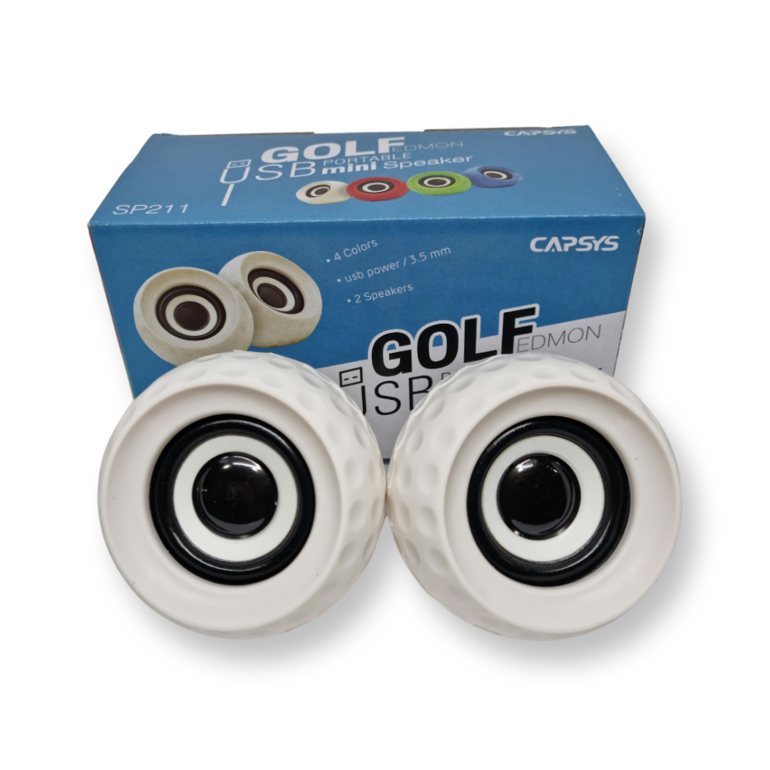 Haut Parleur 2.0 CAPSYS SP-211 GOLF