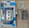 Hub USB 03 Ports 3.0 + Lecteur de Carte Réf:716