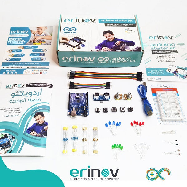 Kit ARDUINO erinov Starter SMD Avec un Livre