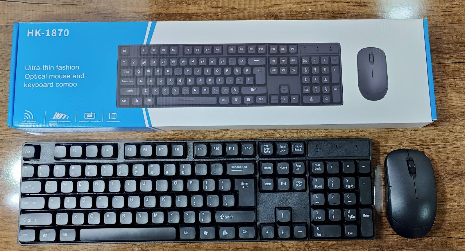 Kit Clavier Souris Wireless CAPSYSY HK-1870