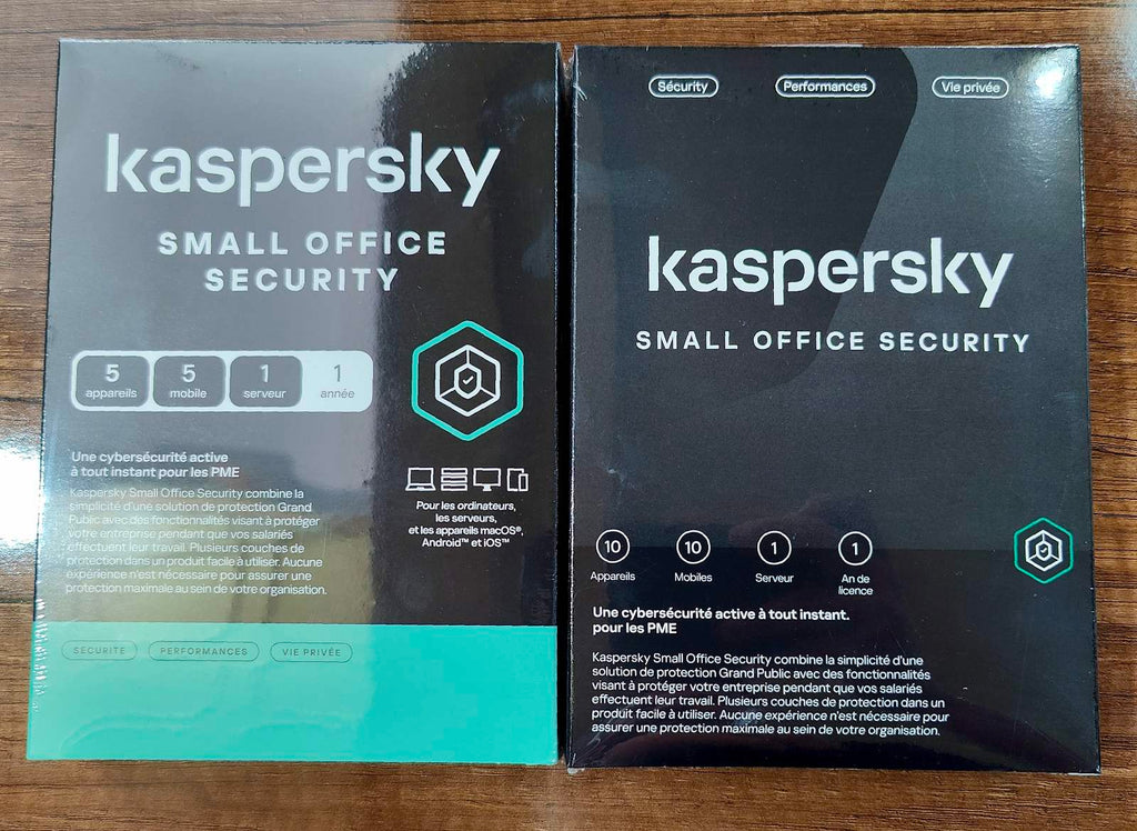 Licence Kaspersky Small Office 1 Serveur+ 5PC