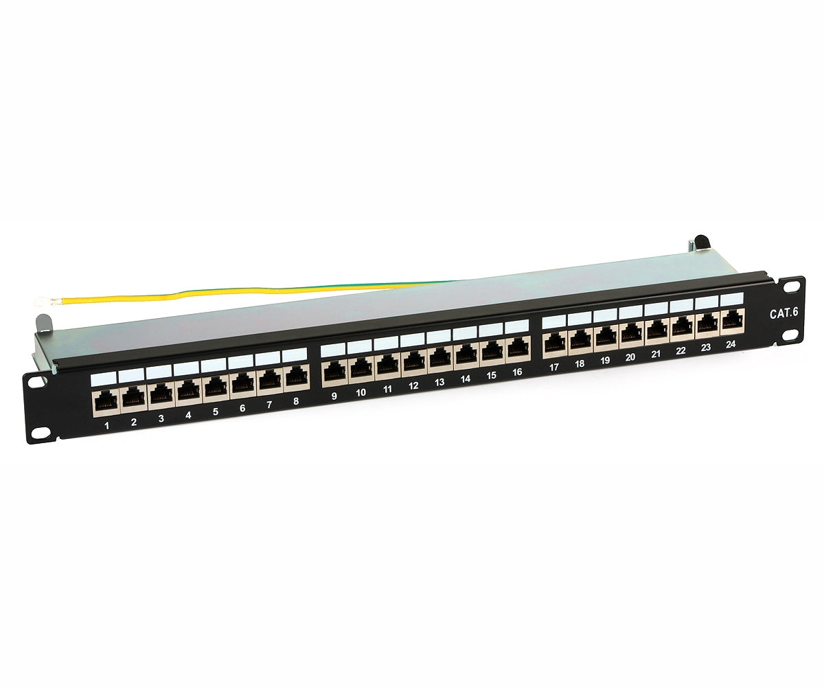 Panneau de Brassage  24 Port_Cat 6 FTP