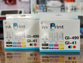 Pack Bouteille Encre CANON GI-41_2430_3430 70ML (BK-C-M-Y) RC