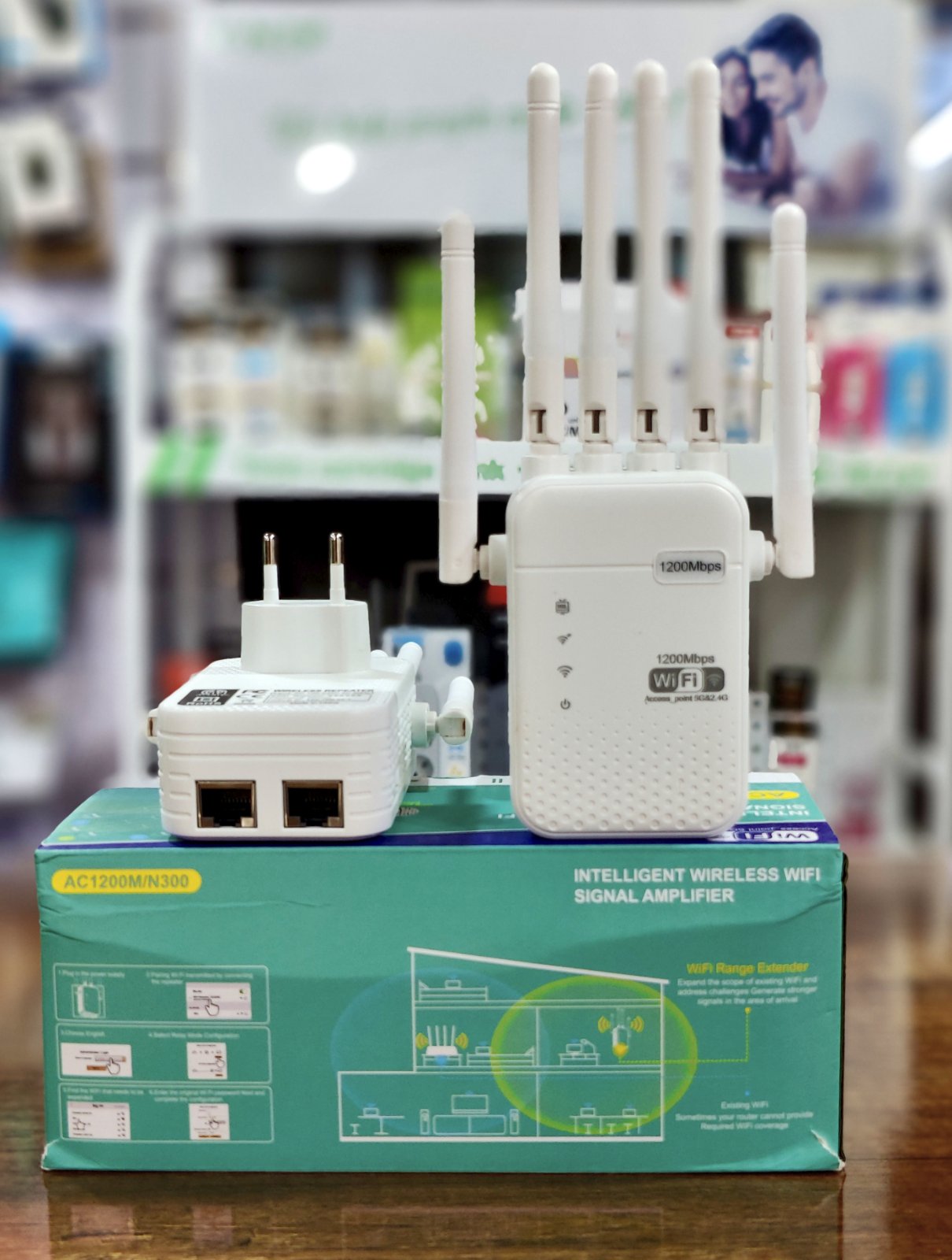 Point d'Acces LB-Link Wi-Fi AC1200 N300 Répéteur