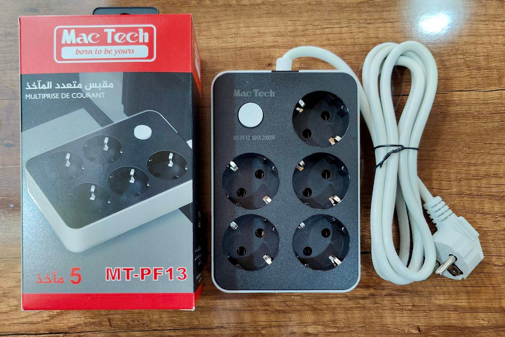 Prise Filtre MacTech (05 Prises) MT-PF13