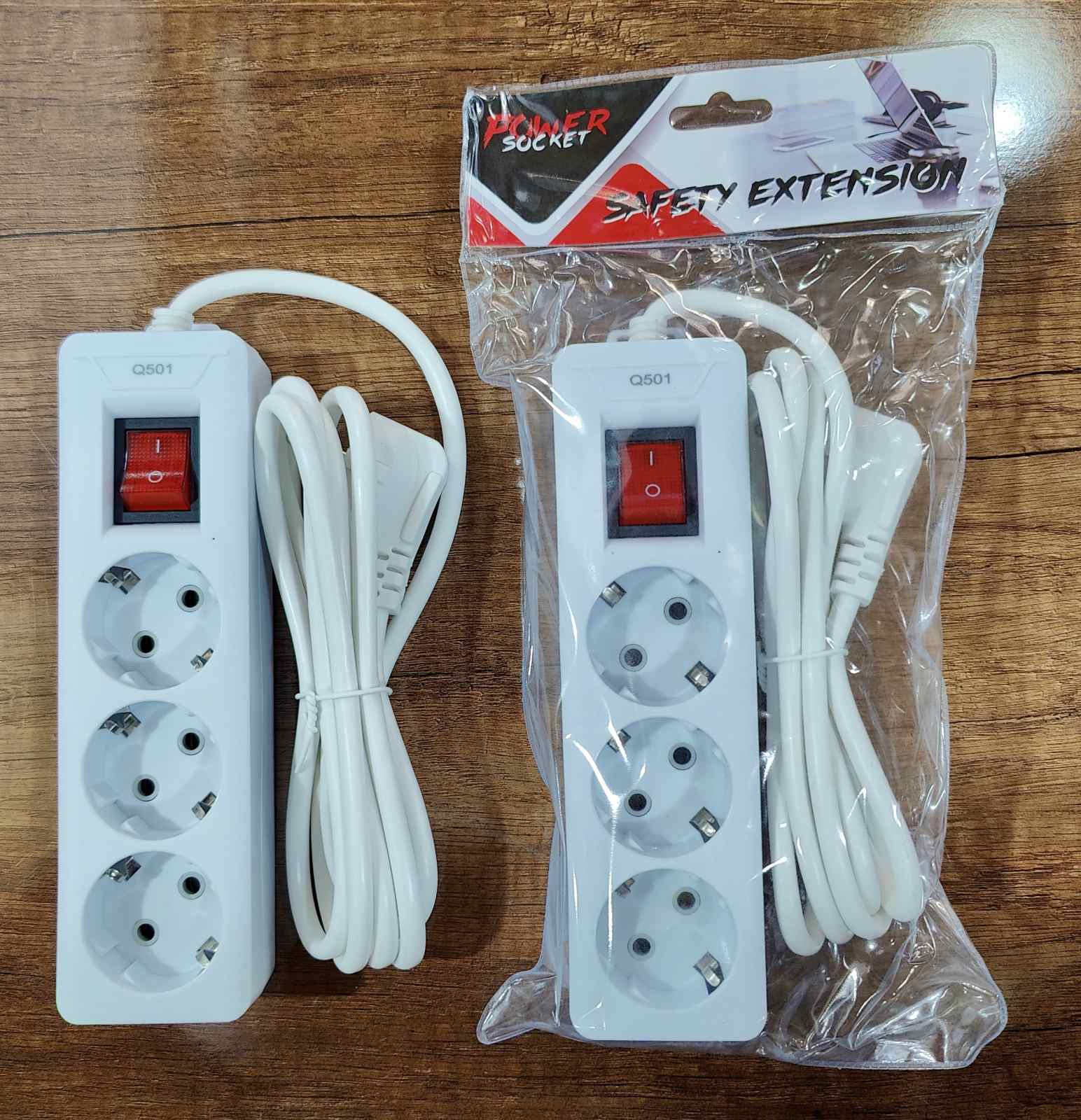 Prise Filtre 3 PORTS AC + 1.8M Q501