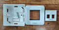 Prise réseau Apparente  RJ45 FTP Cat6A SIGMA Doublé  (Vide)