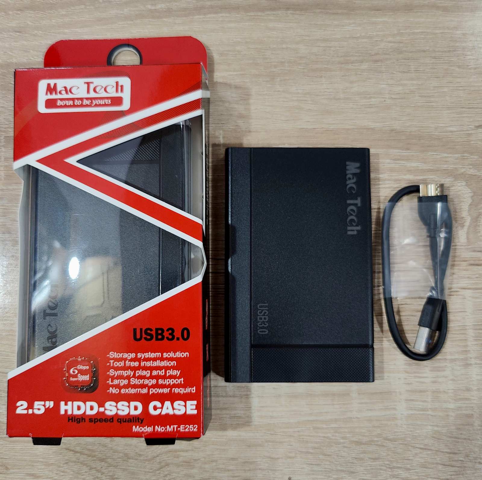 Rack USB3.0 HDD MacTech 2.5" MT-E252