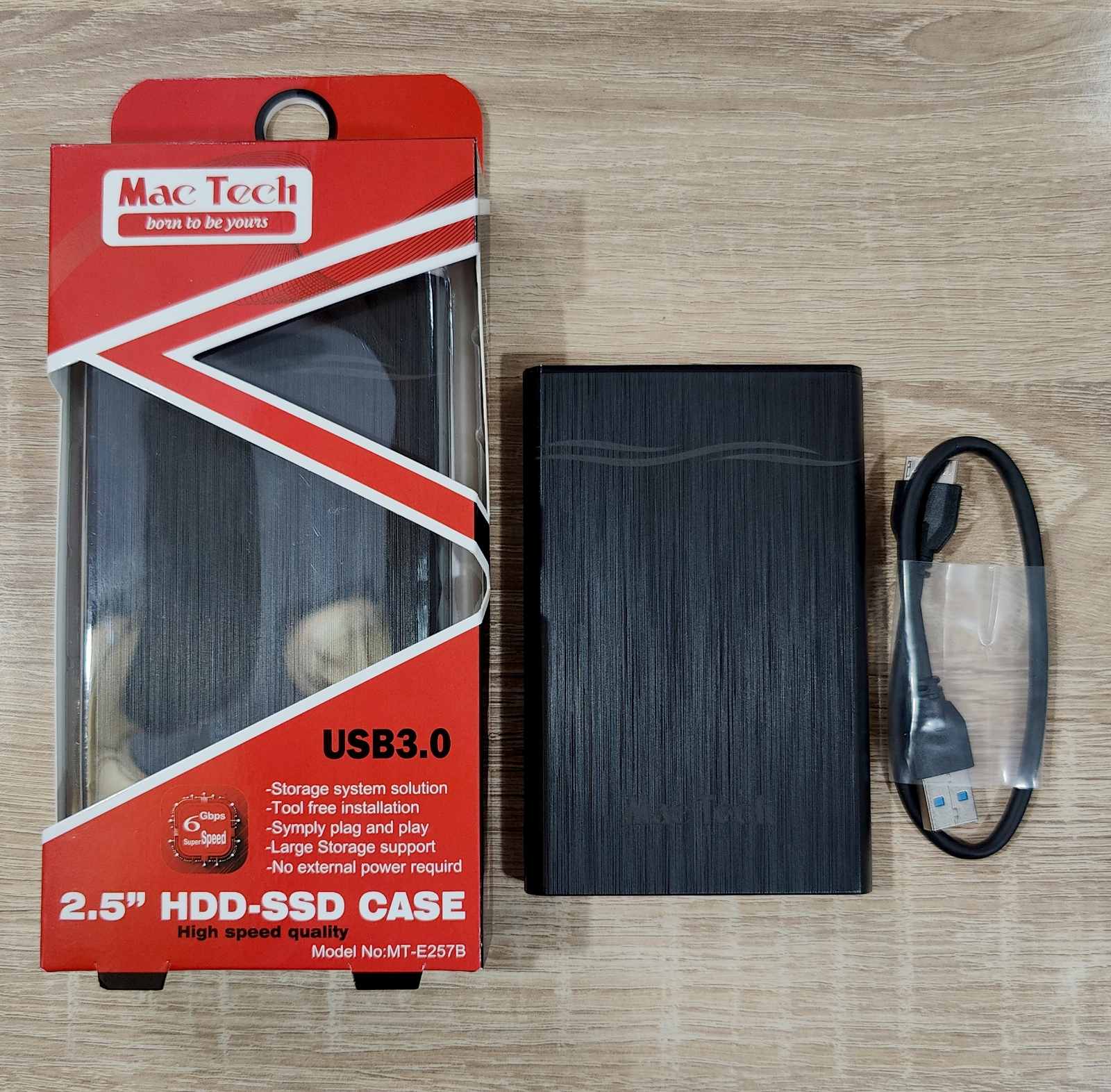 Rack USB3.0 HDD MacTech 2.5" MT-E257