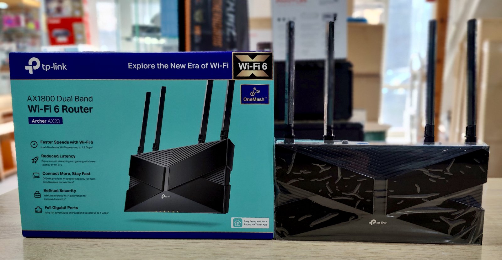 Routeurs TP-Link AX23 Duel Bande AX1800 Wi-Fi 6