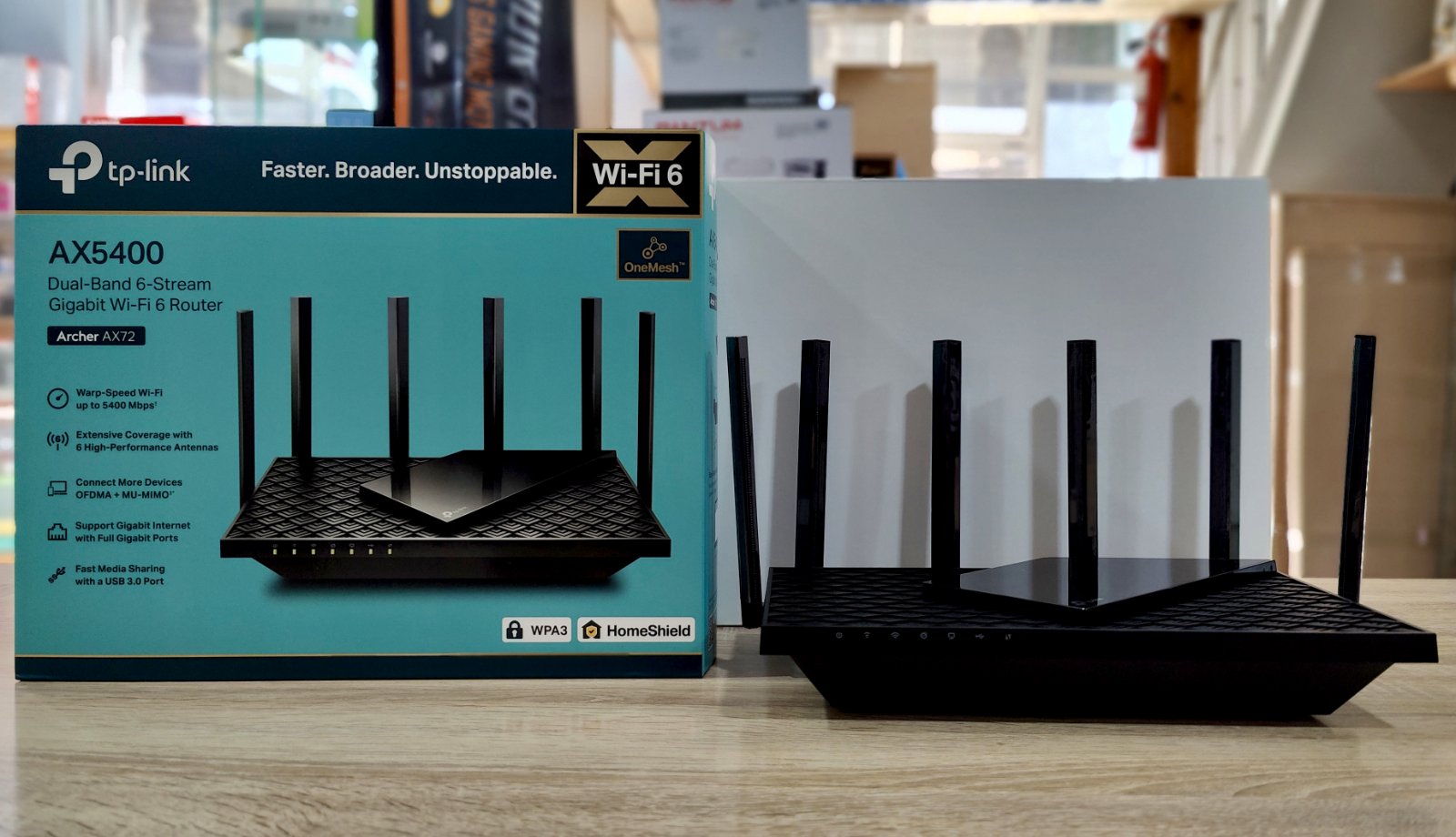 Routeurs TP-Link AX72 Gigabit bi-bande AX5400 Wi-Fi 6
