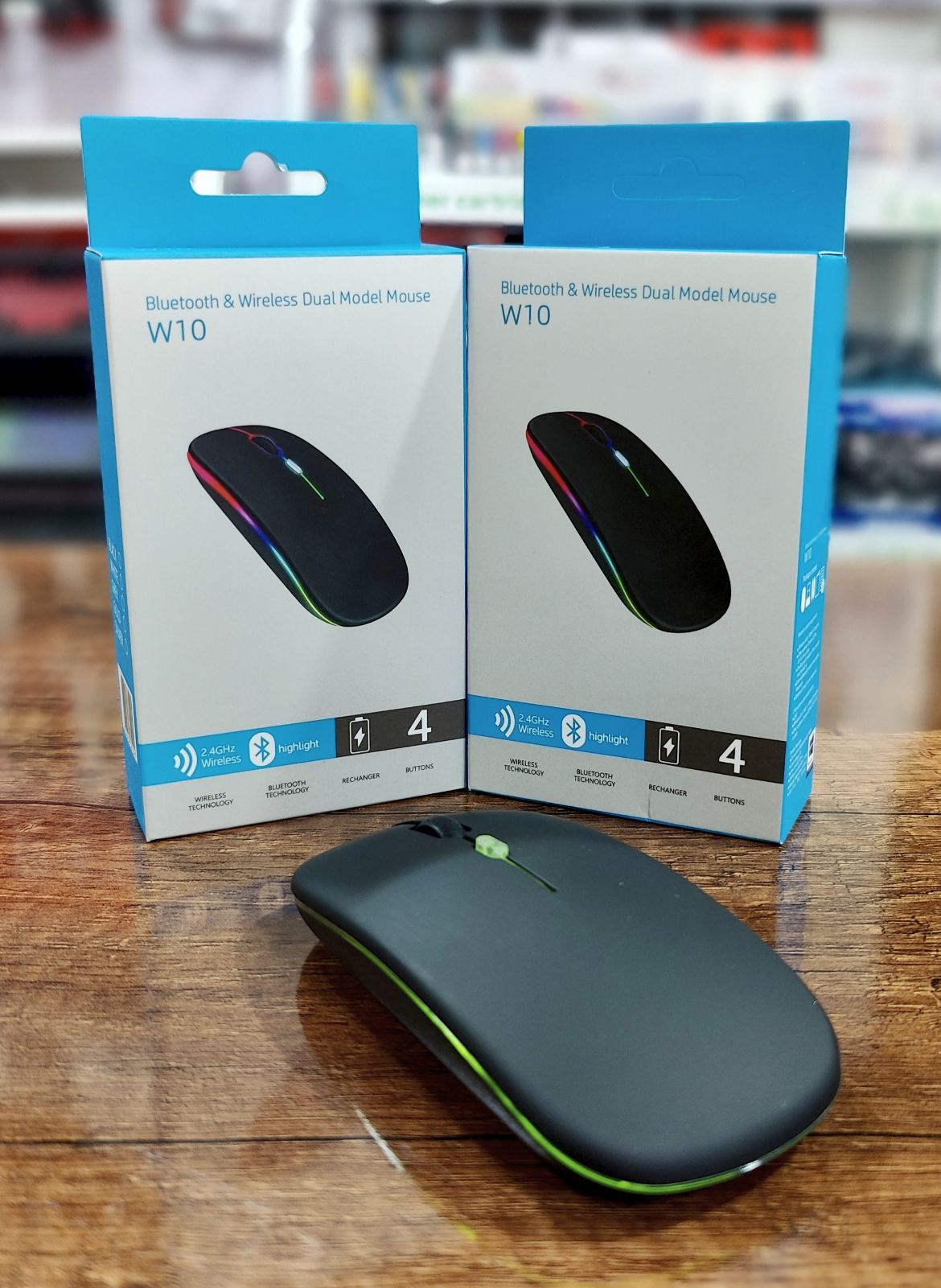 Souris HP_LEN_DELL_ASUS Wireless W10 (Rechrgable_Bluetooth_RGB)