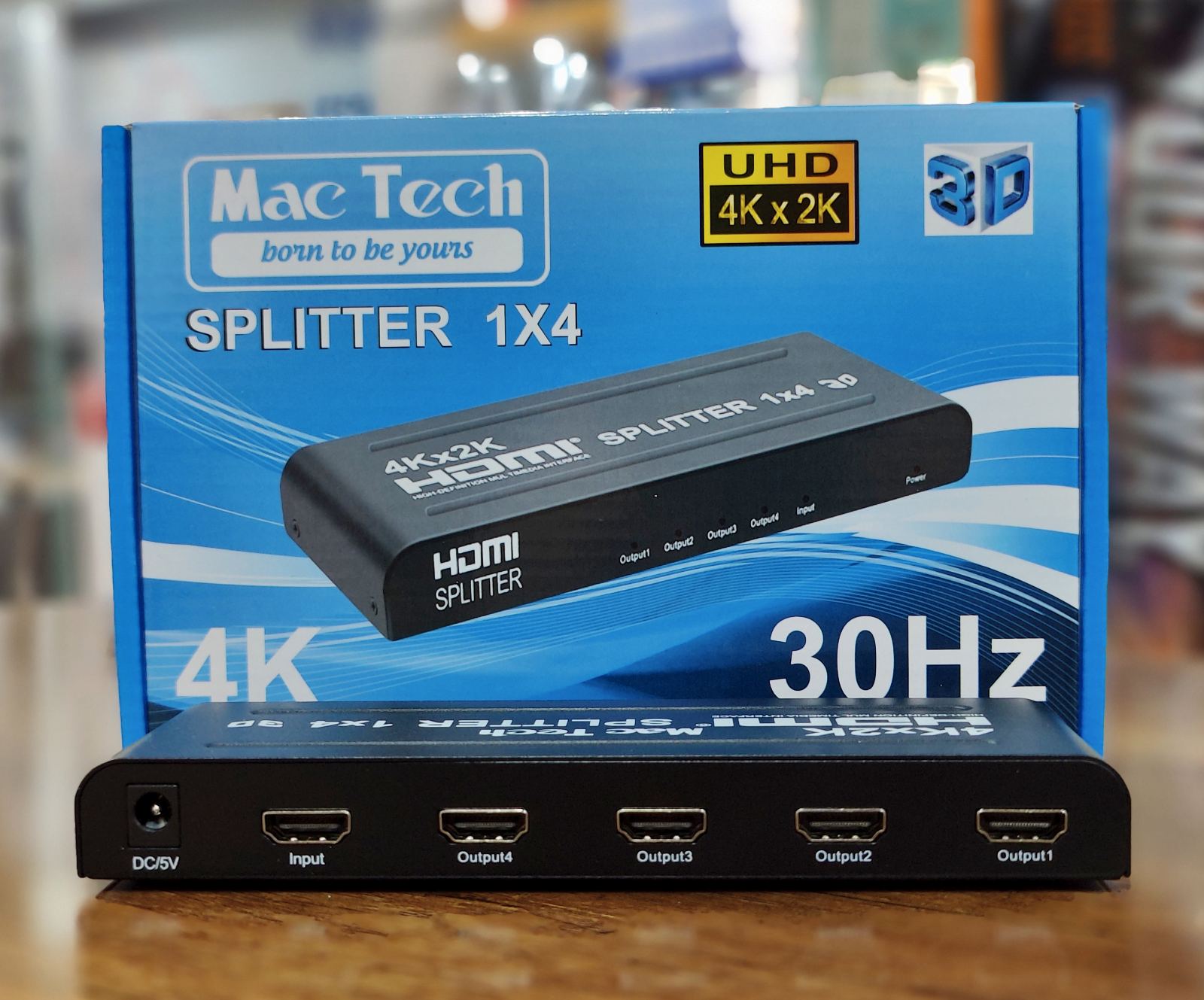 SPLITTER HDMI 4 Ports 2.0 4K