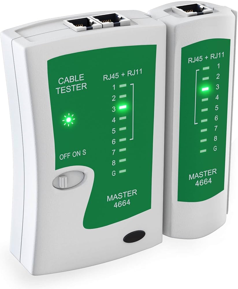 Testeur Cable Réseau RJ45/RJ11