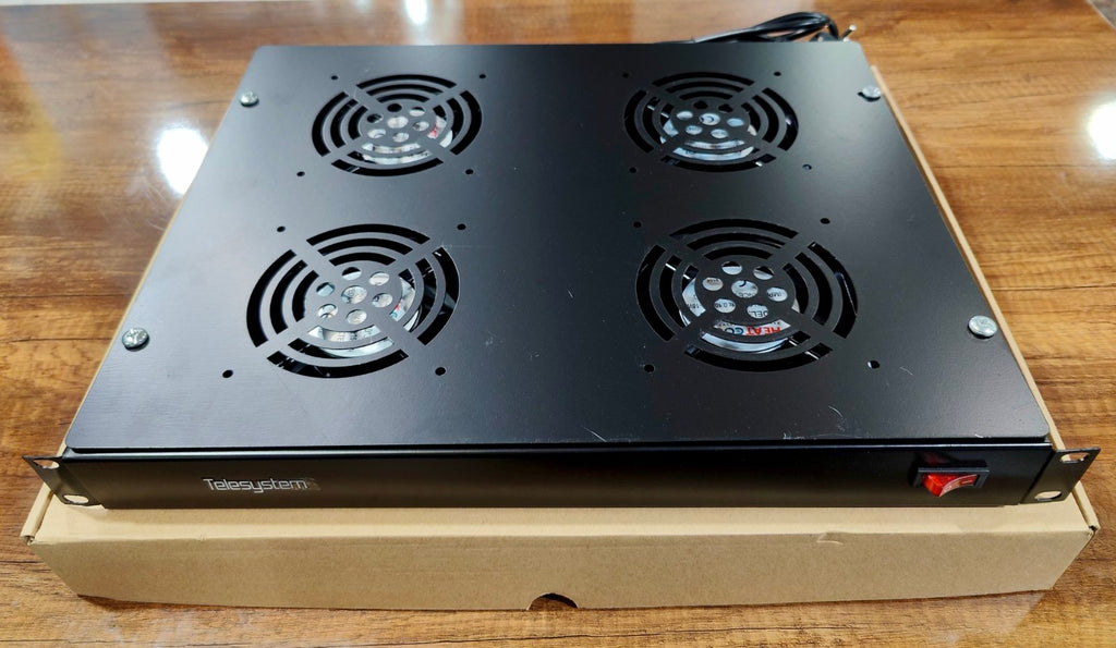 Ventilateur Armoire 19" kit de 4V Rackable