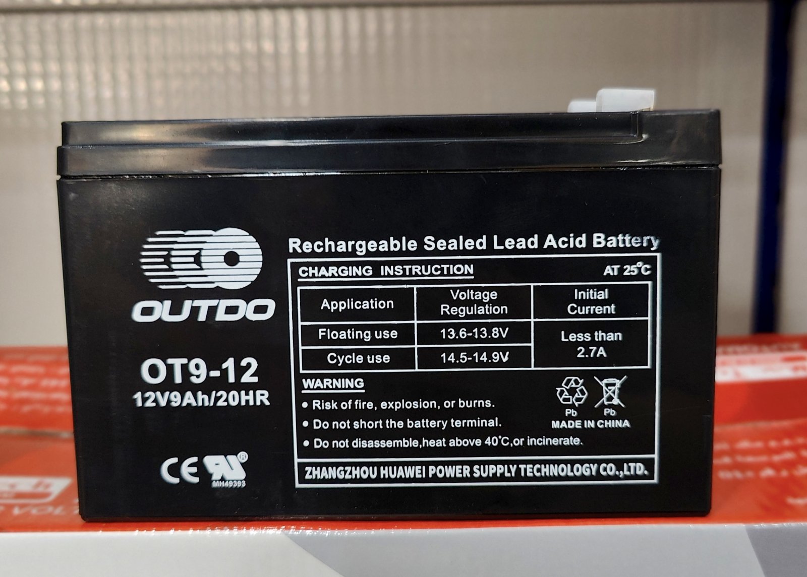 Batterie pour Onduleur 12V_9.0A