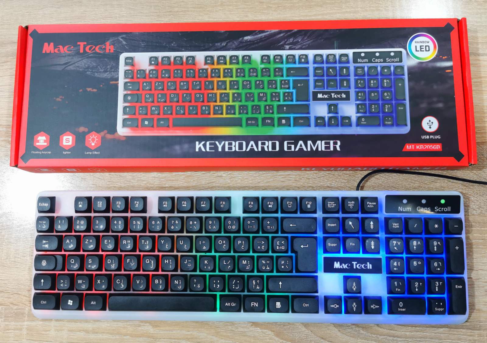 Clavier MacTech Gaming MT-KB2056B